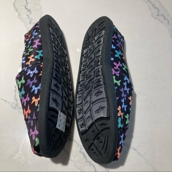 SKECHERS Sz 6 Balloon Toy Poodle Dog Gel Infused Insoles Slip On Flats Loafers - Picture 5 of 9